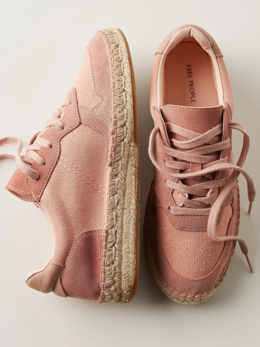 Free People Serendipity Rose Canvas Sneakers. STUNNING!